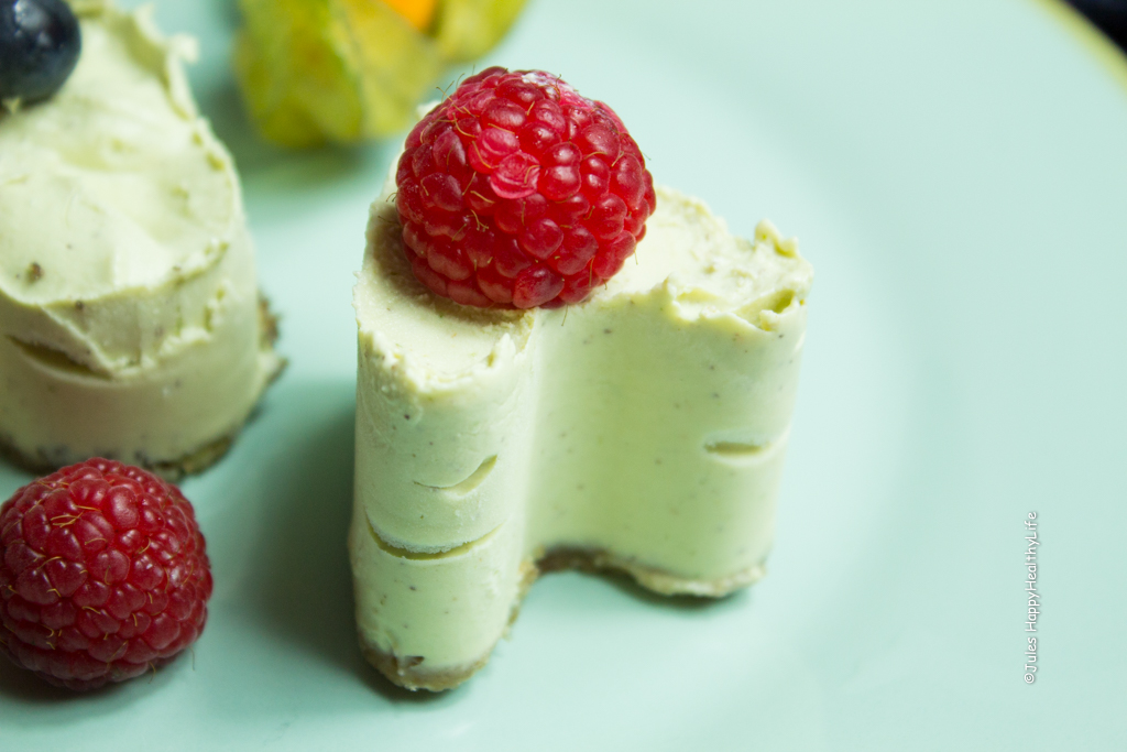 vegan, gluten free lime cheesecake dessert - Jules HappyHealthyLife Food Blog